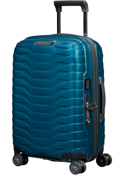 Shop PROXIS 55cm (23/26cm) Spinner Expandable (4 wheels) - Petrol Blue in australian