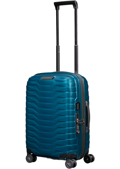 Shop PROXIS 55cm (23/26cm) Spinner Expandable (4 wheels) - Petrol Blue in australian