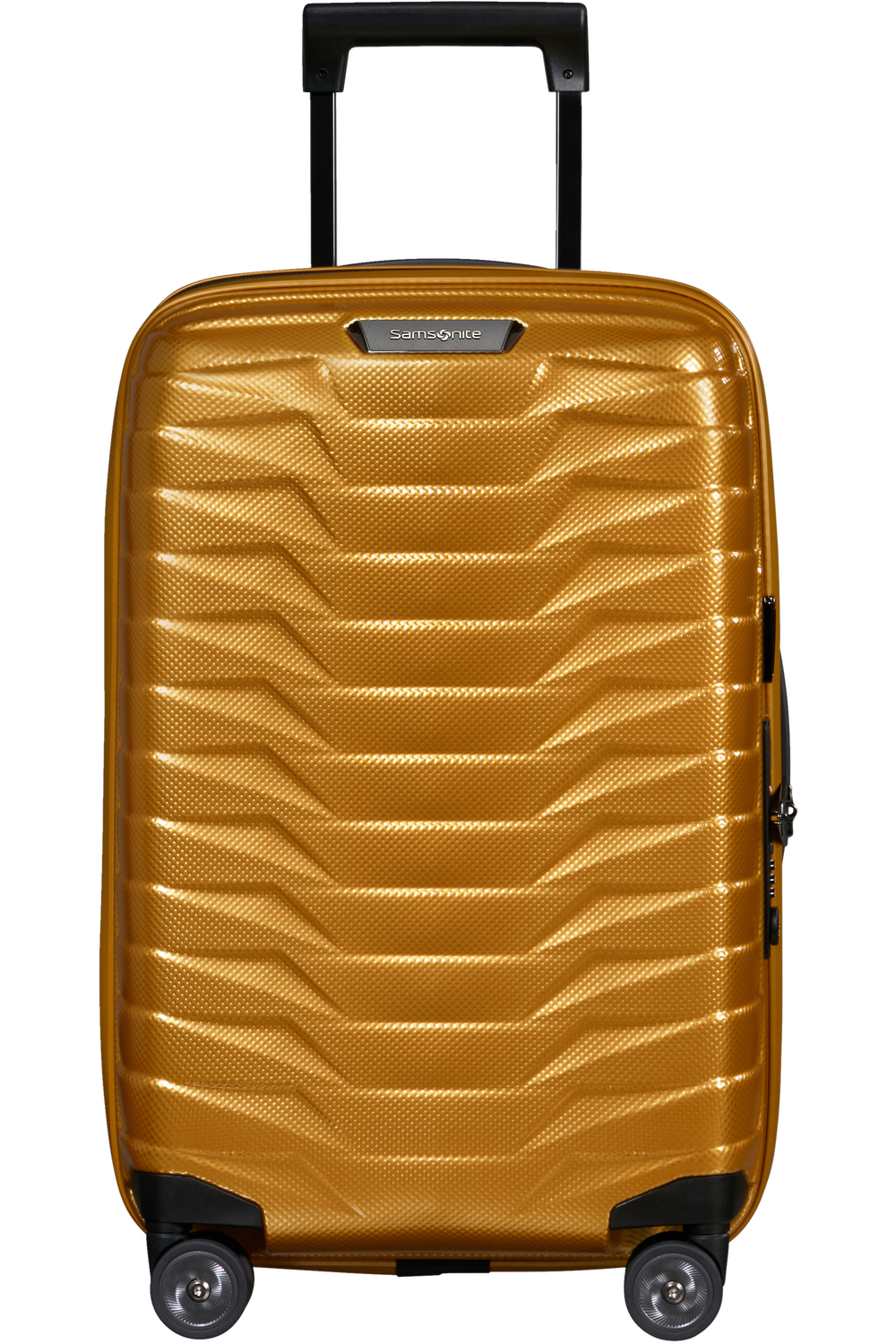 Shop PROXIS 55cm (23/26cm) Spinner Expandable (4 wheels) - Honey Gold in australian
