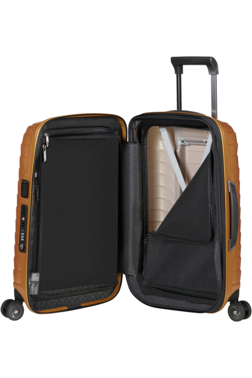 Shop PROXIS 55cm (23/26cm) Spinner Expandable (4 wheels) - Honey Gold in australian