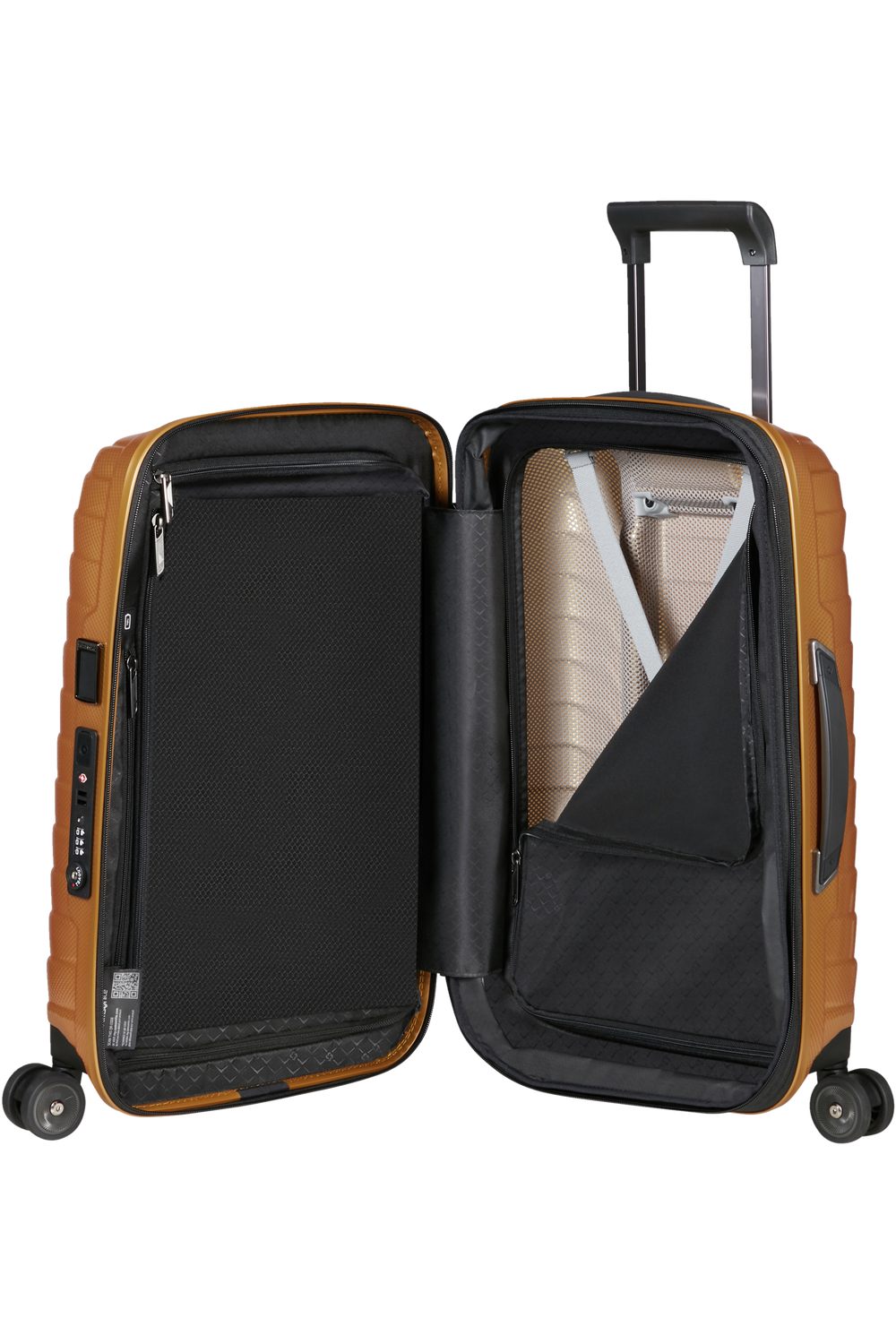 Shop PROXIS 55cm (23/26cm) Spinner Expandable (4 wheels) - Honey Gold in australian