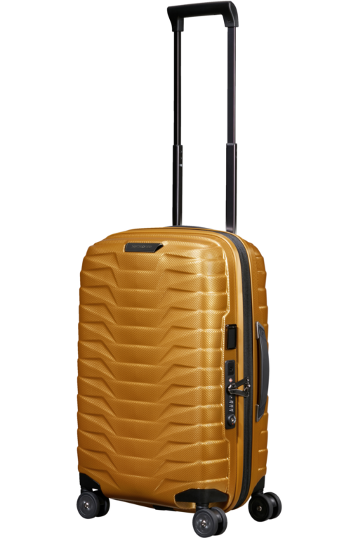 Shop PROXIS 55cm (23/26cm) Spinner Expandable (4 wheels) - Honey Gold in australian