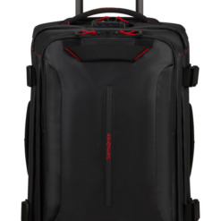 Shop ECODIVER Duffle with wheels double frame 55cm - Black in australian