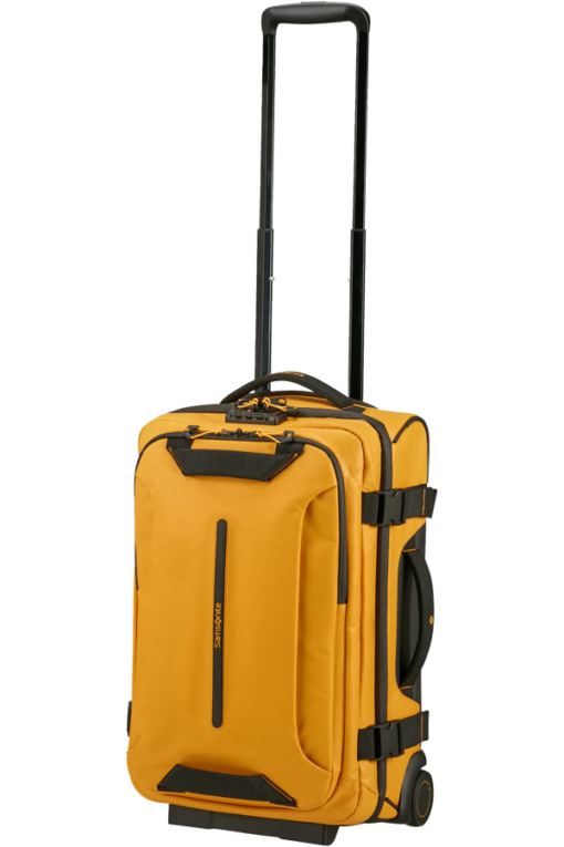 Shop ECODIVER Duffle with wheels double frame 55cm - Yellow in australian