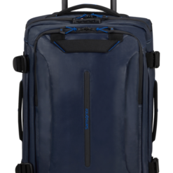 Shop ECODIVER Duffle with wheels double frame 55cm - Blue Night in australian