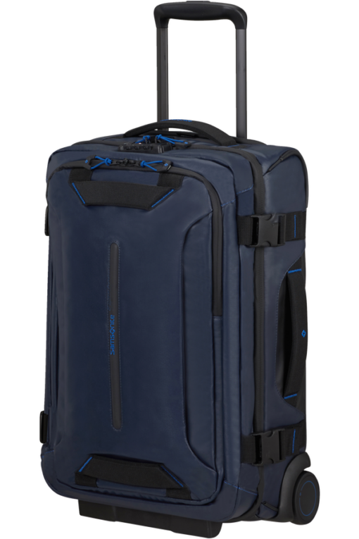 Shop ECODIVER Duffle with wheels double frame 55cm - Blue Night in australian