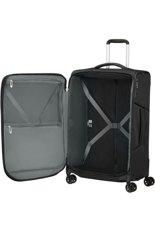 Shop RESPARK 67cm Spinner Expandable (4 wheels) - Ozone Black in australian