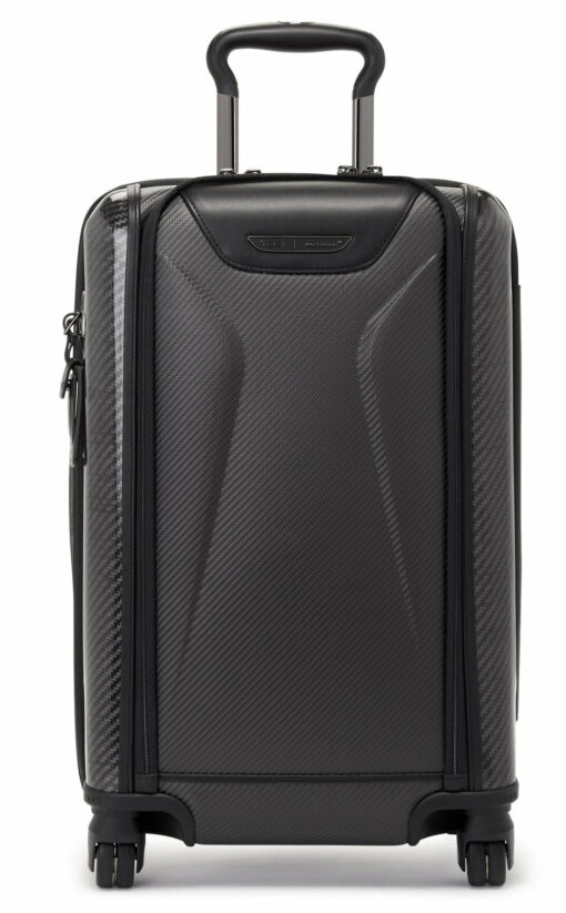 Shop TUMI MCLAREN Aero International Expandable 4 Wheel Carry-On - Carbon in australian