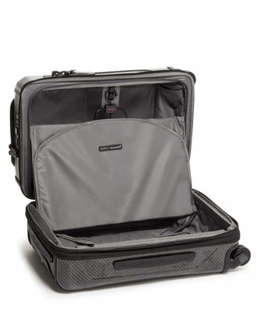 Shop TUMI MCLAREN Aero International Expandable 4 Wheel Carry-On - Carbon in australian