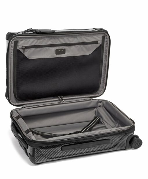 Shop TEGRA-LITE International Expandable 4 Wheeled Carry-On - Black/Graphite in australian