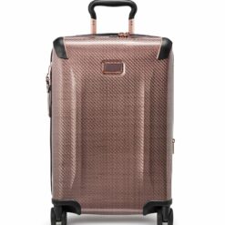 Shop TEGRA-LITE International Expandable 4 Wheeled Carry-On - Blush in australian