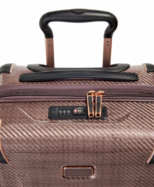 Shop TEGRA-LITE International Expandable 4 Wheeled Carry-On - Blush in australian