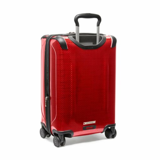 Shop TEGRA-LITE International Expandable 4 Wheeled Carry-On - Blaze Red in australian