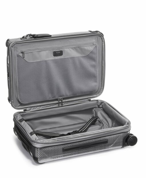 Shop TEGRA-LITE International Expandable 4 Wheeled Carry-On - T-Graphite in australian