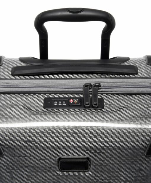 Shop TEGRA-LITE International Expandable 4 Wheeled Carry-On - T-Graphite in australian