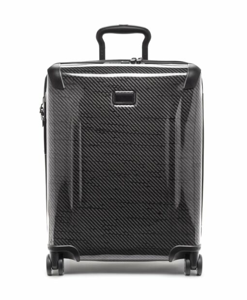 Shop TEGRA-LITE Continental Expandable 4 Wheeled Carry-On - Black/Graphite in australian