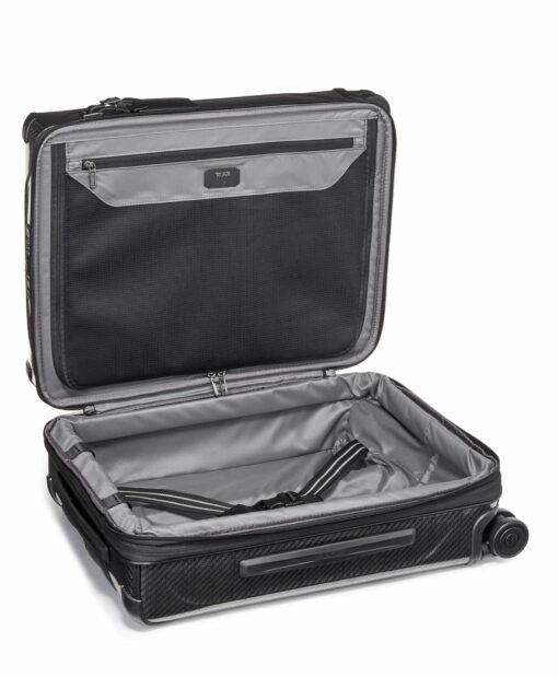 Shop TEGRA-LITE Continental Expandable 4 Wheeled Carry-On - Black/Graphite in australian