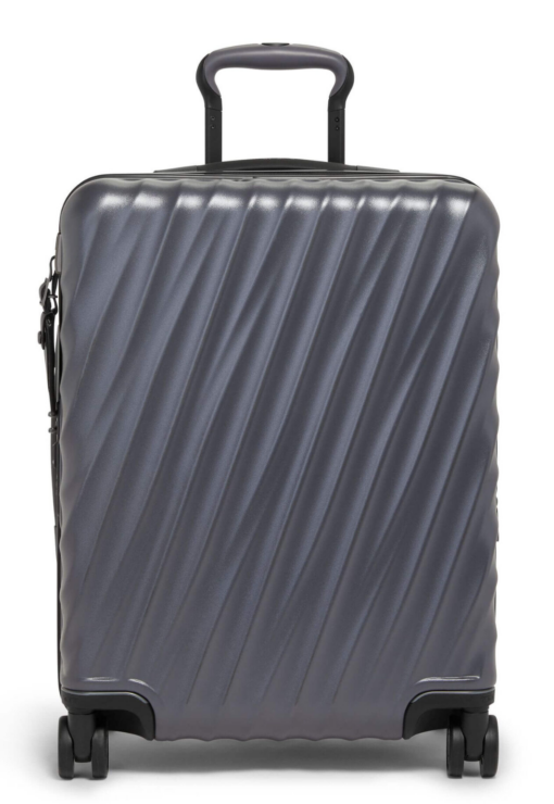 Shop 19 Degree Continental Expandable 4 Wheeled Carry-On - Grey Texture in australian