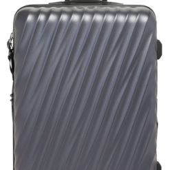 Shop 19 Degree Short Trip Expandable 4 Wheeled Packing Case - Grey Texture in australian