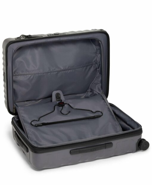 Shop 19 Degree Short Trip Expandable 4 Wheeled Packing Case - Grey Texture in australian