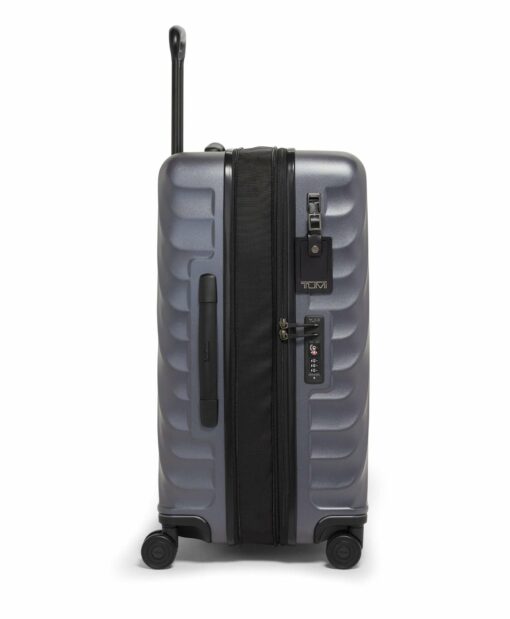 Shop 19 Degree Short Trip Expandable 4 Wheeled Packing Case - Grey Texture in australian