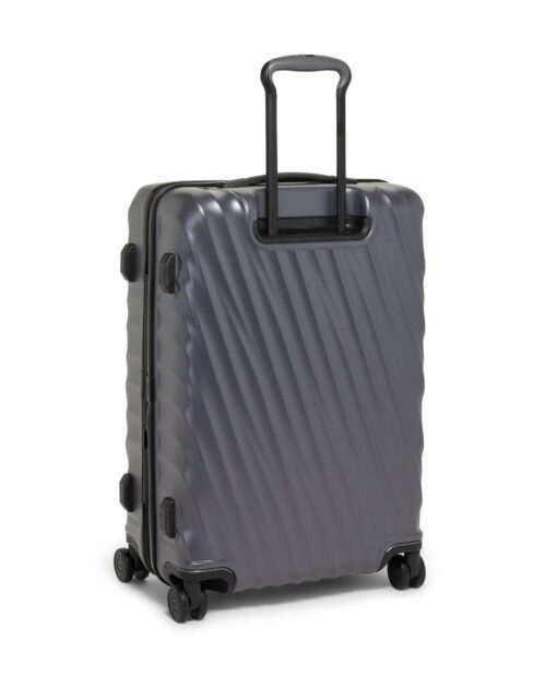 Shop 19 Degree Short Trip Expandable 4 Wheeled Packing Case - Grey Texture in australian