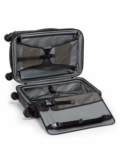 Shop ALPHA HYBRID International Expandable Carry-On Small - Black in australian