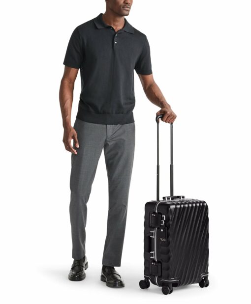 Shop 19 Degree Frame International Carry-On 55cm - Black Texture in australian