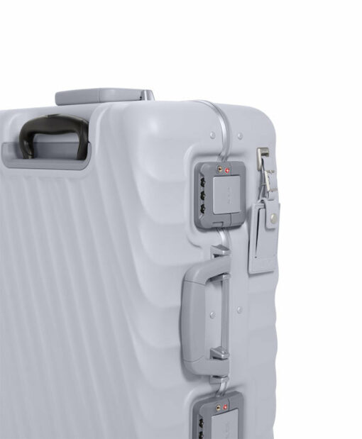 Shop 19 Degree Frame Continental Carry-On 55cm - Pearl Grey in australian