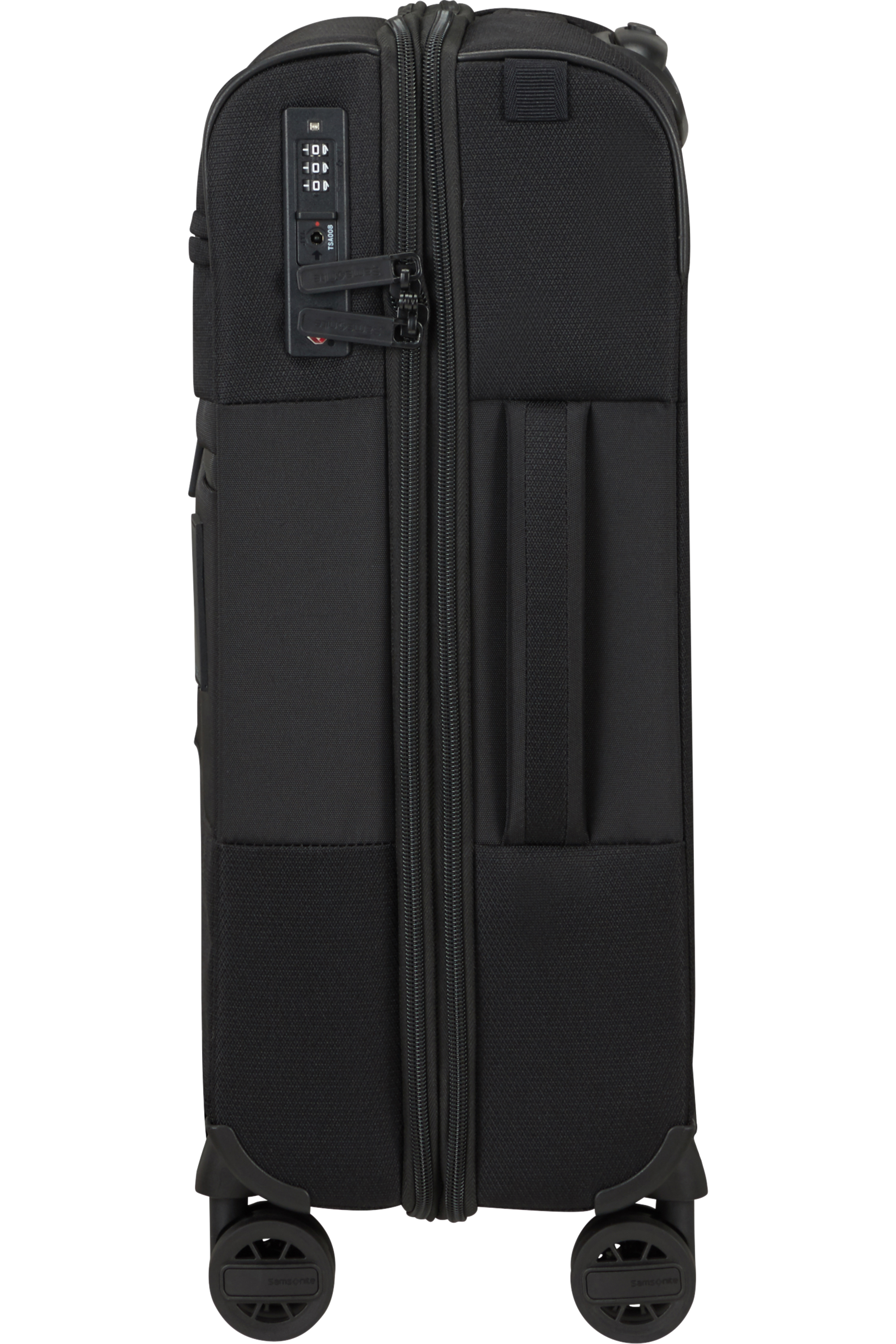 Shop VAYCAY Spinner Expandable (4 wheels) 55cm Length 40cm - Black in australian