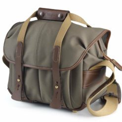 Shop 207 Camera Bag - Sage FibreNyte / Chocolate Leather in australian