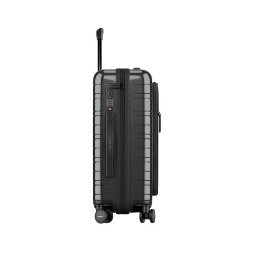 Shop M5 Essential Cabin Luggage (37L) - Glossy All Black in australian