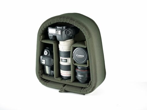 Shop 25 Rucksack For Cameras - Khaki Canvas / Tan Leather in australian