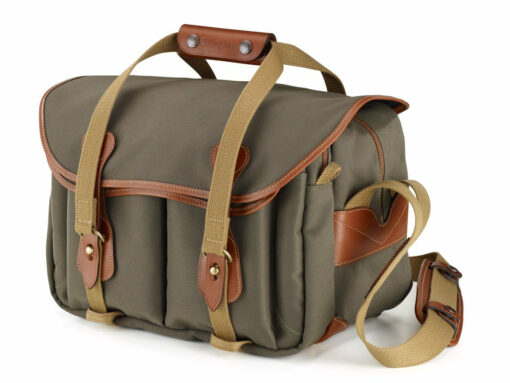 Shop 335 Camera Bag - Sage FibreNyte / Tan Leather in australian