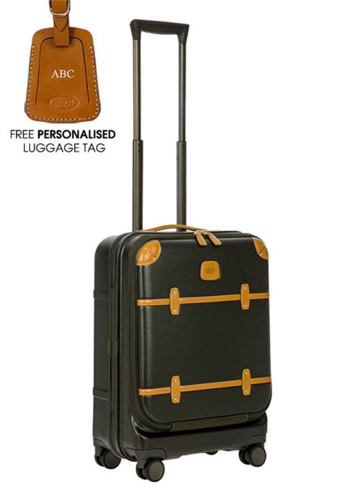 Shop Bellagio 2 Trolley 55cm with Front Pocket - Olive in australian