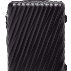 Shop 19 Degree Short Trip Expandable 4 Wheeled Packing Case - Black Textured in australian