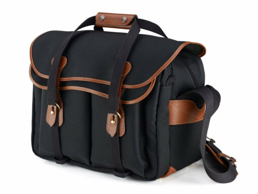 Shop 445 Camera Bag - Black Canvas / Tan Leather in australian