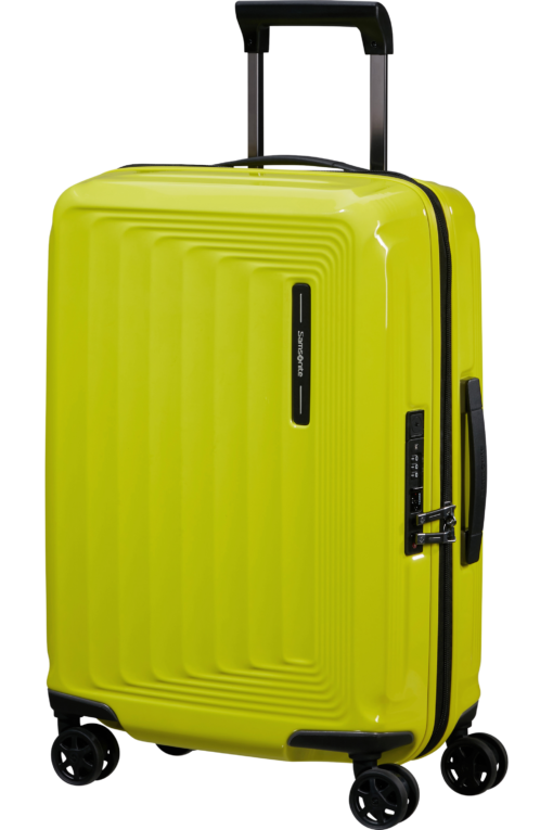 Shop NUON 55cm Spinner Expandable (4 Wheels) - Metallic Lime in australian