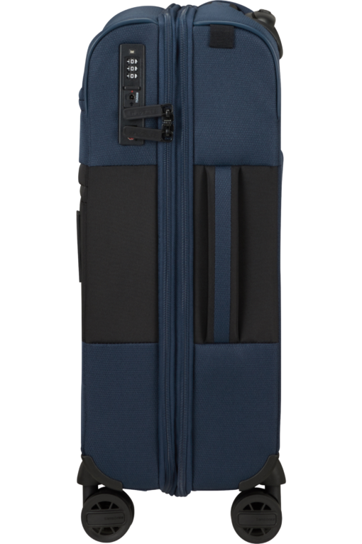 Shop VAYCAY Spinner Expandable (4 wheels) 55cm Length 40cm - Navy Blue in australian