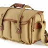 Shop 555 Camera Bag - Khaki Canvas / Tan Leather in australian