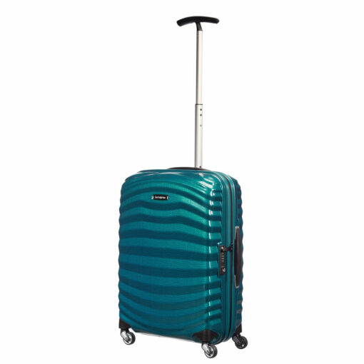 Shop Lite-Shock 4 Wheel Cabin Suitcase 55cm - Petrol Blue in australian