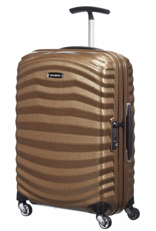 Shop Lite-Shock 4 Wheel Cabin Suitcase 55cm - Sand in australian