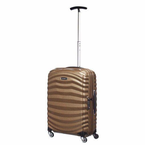 Shop Lite-Shock 4 Wheel Cabin Suitcase 55cm - Sand in australian