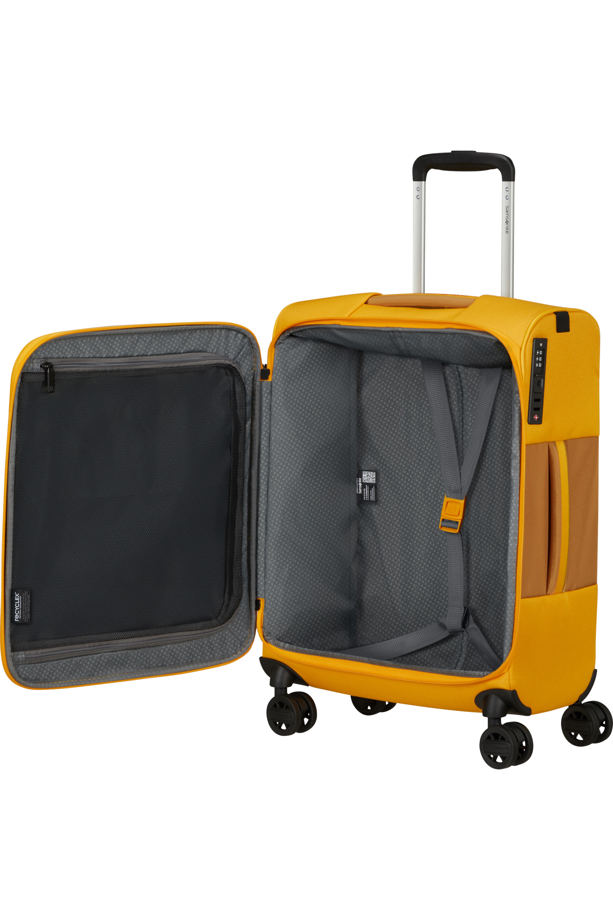 Shop VAYCAY Spinner (4 wheels) 55cm - Golden Yellow in australian