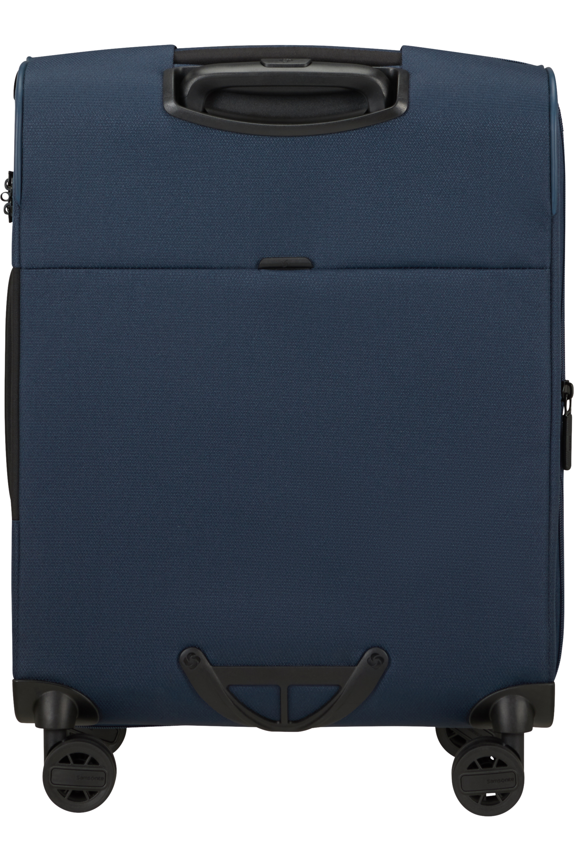 Shop VAYCAY Spinner Expandable (4 wheels) 55cm Length 40cm - Navy Blue in australian