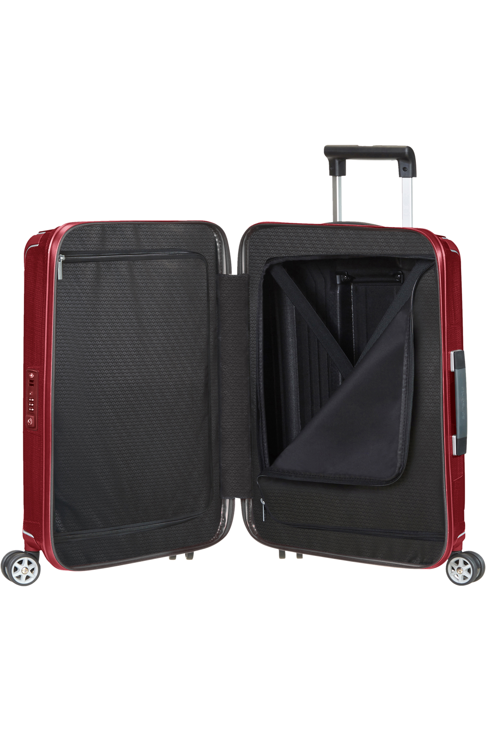 Shop LITE-BOX Spinner (4 wheels) 55cm - Deep Red in australian