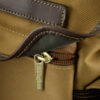 Shop 307 Camera Bag - Khaki FibreNyte / Chocolate leather in australian