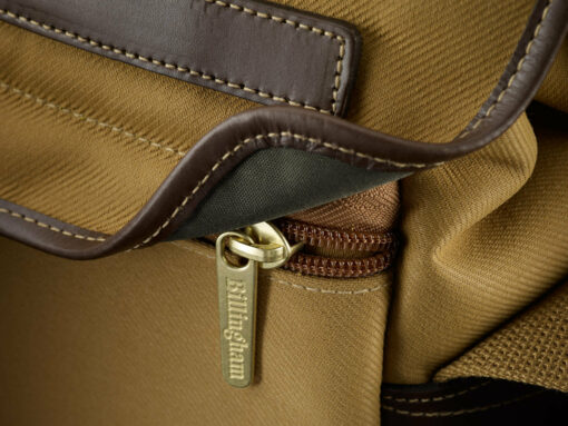 Shop 307 Camera Bag - Khaki FibreNyte / Chocolate leather in australian