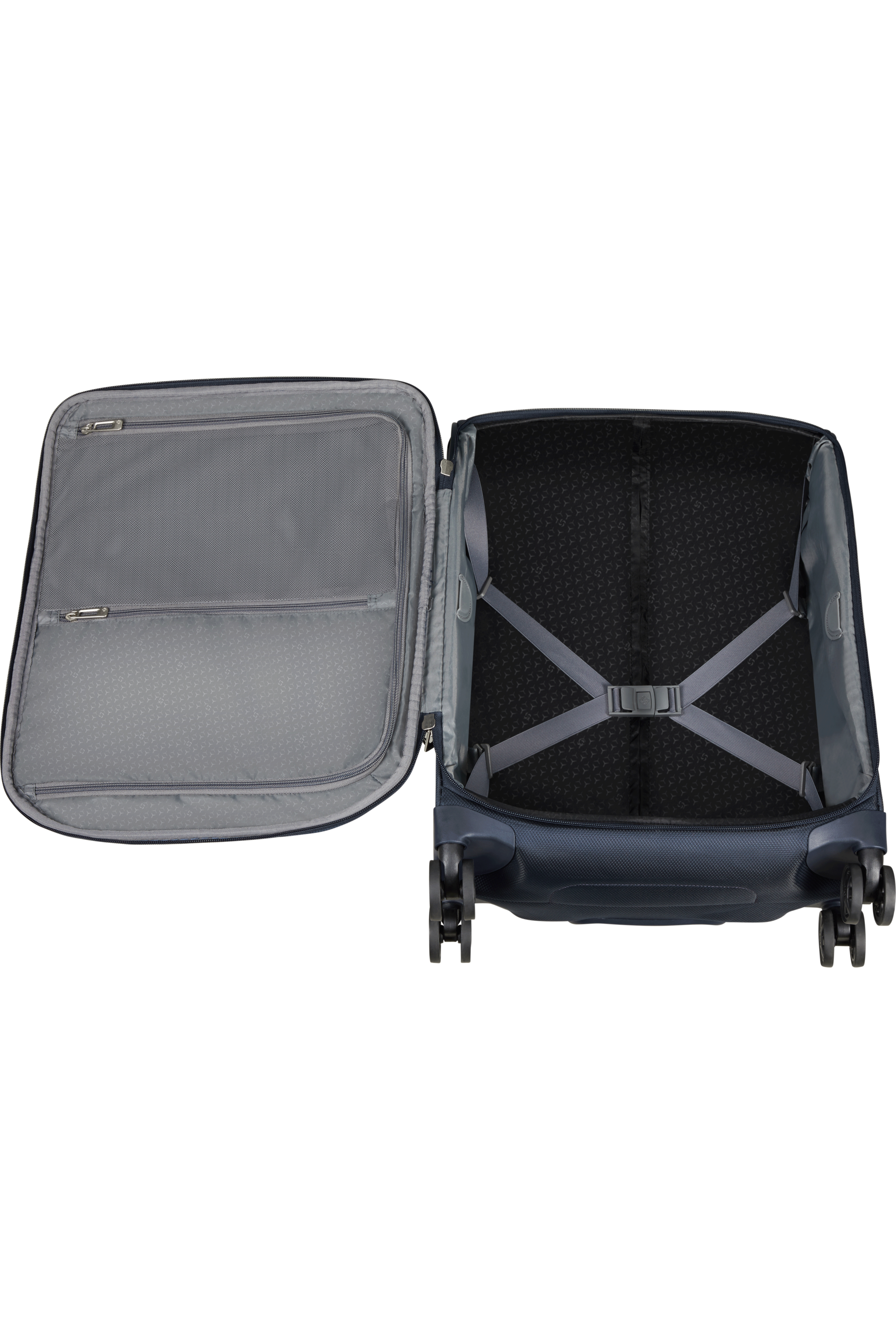 Shop RESPARK 55cm (L 40cm) Spinner Expandable (4 wheels) - Midnight Blue in australian