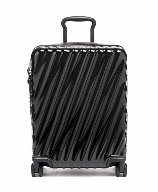 Shop 19 Degree Continental Expandable 4 Wheeled Carry-On - Black in australian